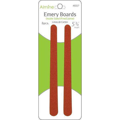 Almine Emery Board 5 3/4" 8Ct Nail Files Almine   