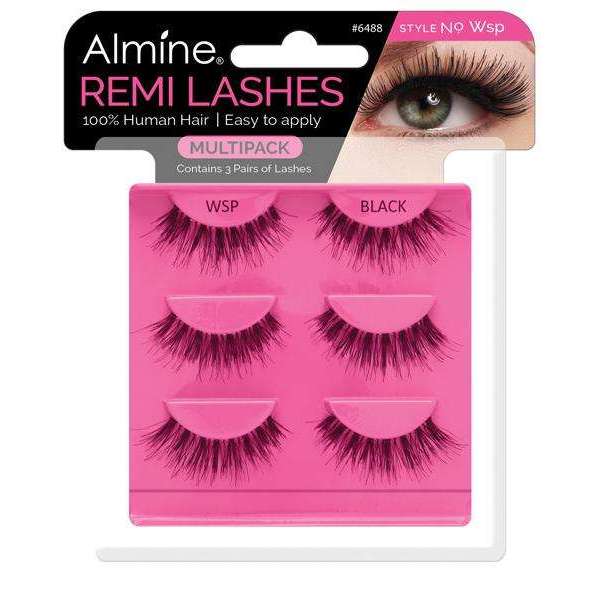 Almine - Almine Eyelashes Multipack (Style No. Wsp) 3ct - Annie International