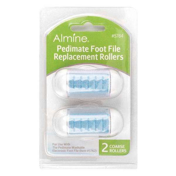 Almine - Almine Pedimate Foot File Replacement Rollers 2 ct Asst Color - Annie International