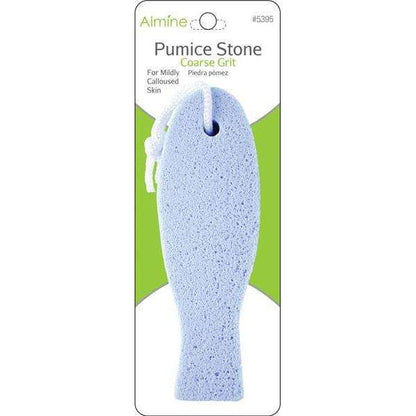 Almine Pumice Stone Fish Shape Blue Coarse Grit Pumice Stone Almine   