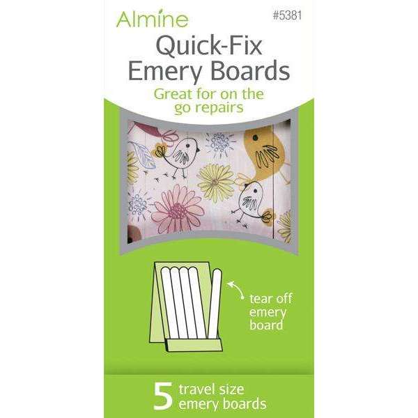 Almine Quick Fix Emery Boards 36ct Display Set Nail Files Almine   