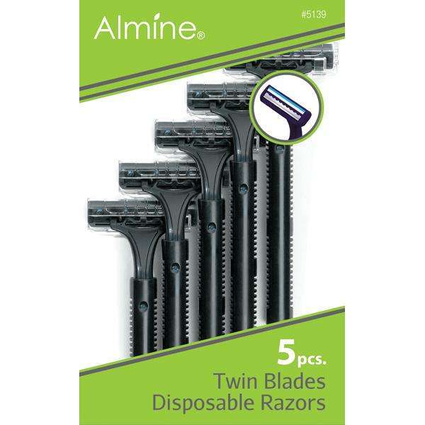 Almine - Almine Twin Blade Disposable Razors - Annie International