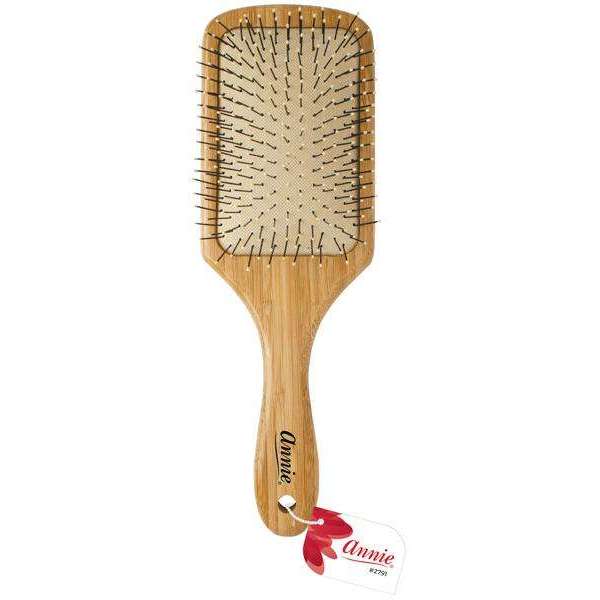 Annie Bamboo Cushion Paddle Brush Flexible Bristle Brushes Annie   