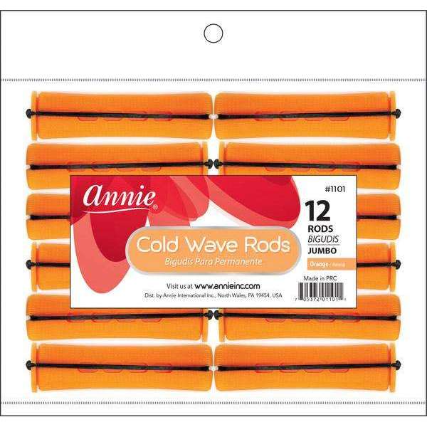 Annie Cold Wave Rods Jumbo 12Ct Orange