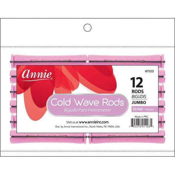 Annie Cold Wave Rods Jumbo 12Ct Orchid Cold Wave Rods Annie   