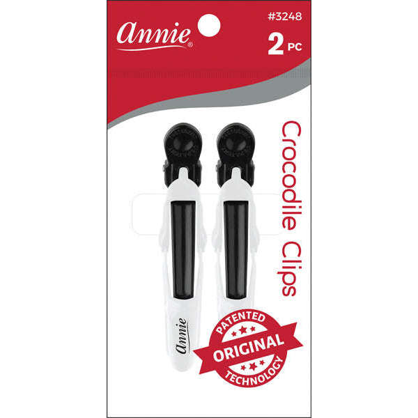 Annie Crocodile Clips 2PC #3248
