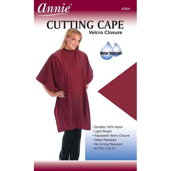 Annie International:Annie Cutting Cape Velcro Closure Burgundy