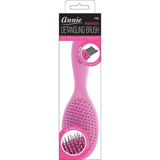 Annie Detangling Brush with Built-in Cleaner