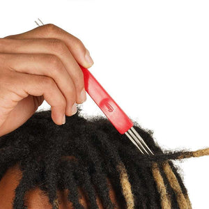 
                  
                    Load image into Gallery viewer, Annie Dreadlocks Crochet Needle, Dual Style 2 and 3 Hook (0.5mm) Wig Accessories Annie   
                  
                