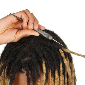 
                  
                    Load image into Gallery viewer, Annie Dreadlocks Crotchet Needle, 1-Hook (0.5mm) with Pik Wig Accessories Annie   
                  
                