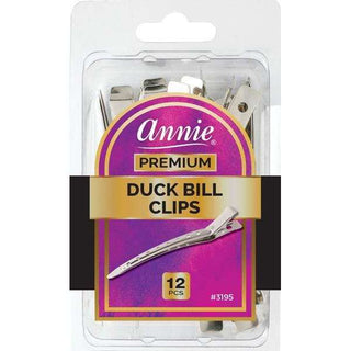 Annie Premium Clips para pico de pato, 12 unidades