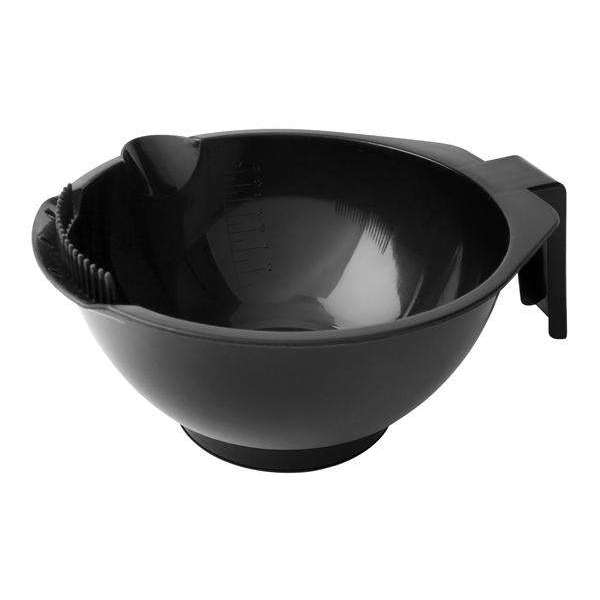 Annie Dye/Tinting Bowl 450ml with Scraper Black