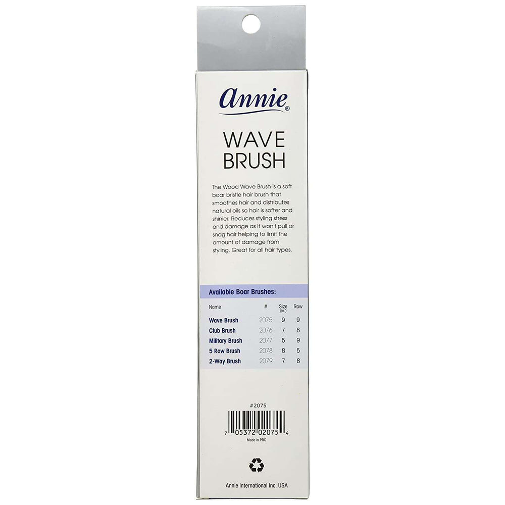 
                  
                    갤러리 뷰어에 이미지 로드, Annie Easy Style Professional Wave Brush 100 % Natural Boar Medium Bristle Brushes Annie   
                  
                