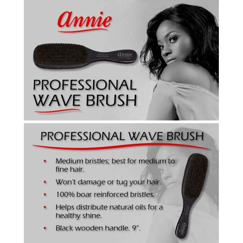 
                  
                    Cargar imagen en el visor de la galería, Annie Easy Style Professional Wave Brush 100 % Natural Boar Medium Bristle Brushes Annie   
                  
                