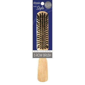 
                  
                    Load image into Gallery viewer, Annie Easy Style Reinforced Boar Bristle 5 Row Brush Brushes Annie   
                  
                