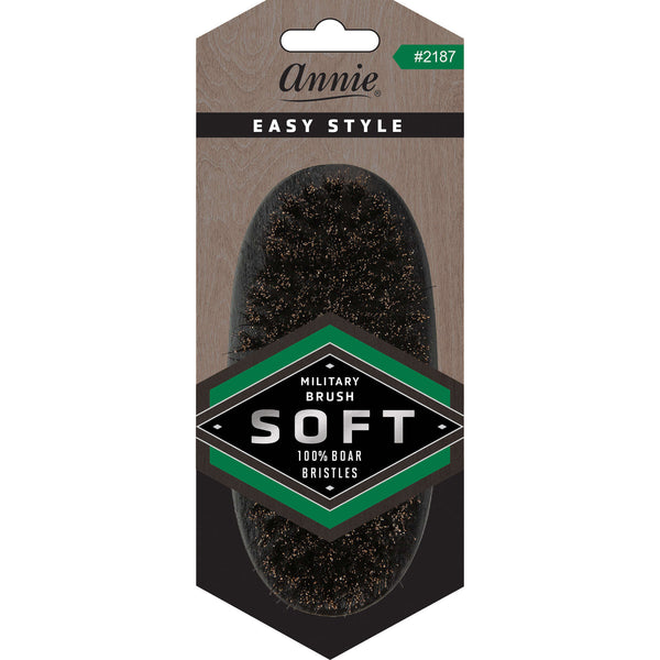 Annie International:Annie Soft Boar Bristle Military Brush