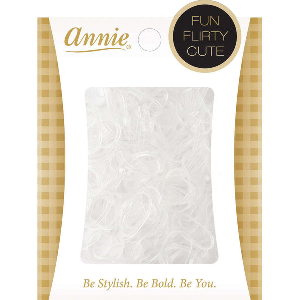 Annie Elastic Band Clear (250) Rubber Bands Annie   