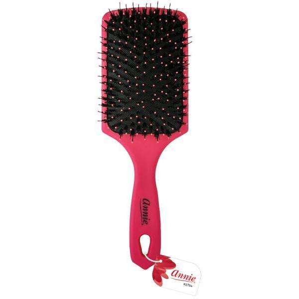 Annie Paddle Brush Flexible Porcupine Bristle Pink Brushes Annie   
