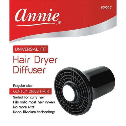 Annie Hair Dryer Diffuser Attachment, Piece Attachment Dryer