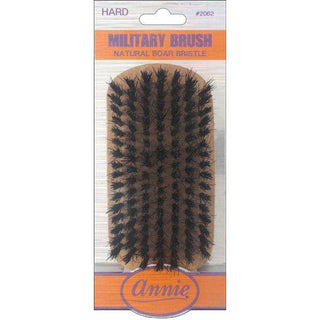 Annie Hard Military Brush Boar & Nylon Bristle