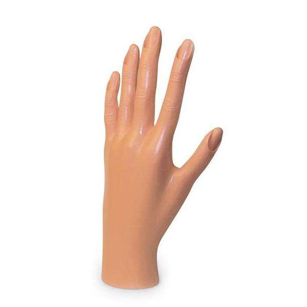 Annie Hard Rubber Mani Pedi Nail Practice Hand