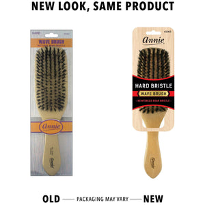 
                  
                    Load image into Gallery viewer, Annie Hard Wave Brush Boar &amp;amp; Nylon Bristle Gold
                  
                