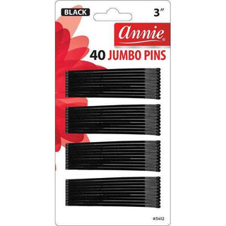 Annie Jumbo Bob Pin 3 pulgadas 40 unidades