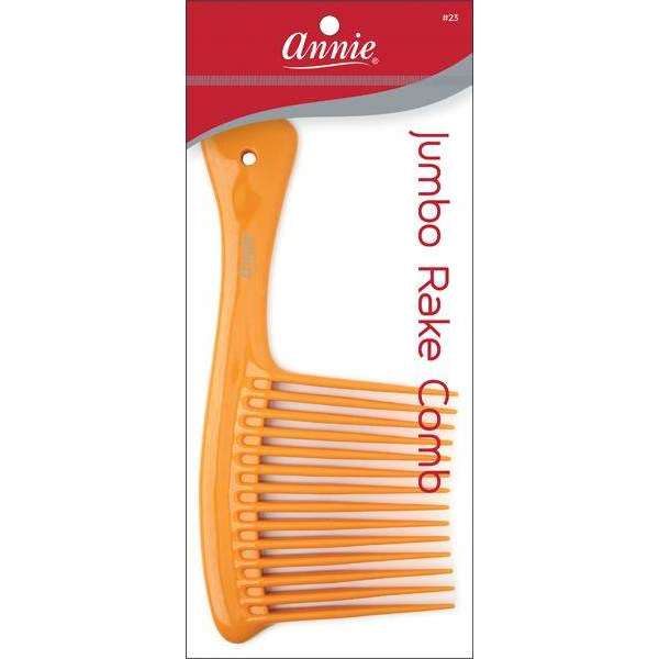 Annie - Annie Jumbo Rake Comb Asst Color - Annie International