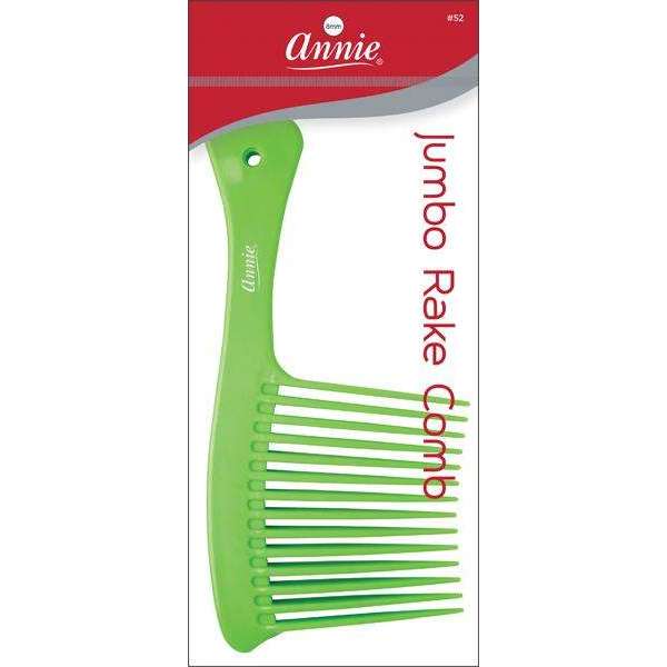 Annie International:Annie Jumbo Rake Comb Asst Color