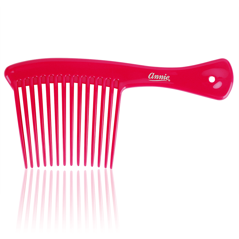 Annie International:Annie Jumbo Rake Comb Asst Color:Red