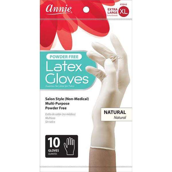
                  
                    Load image into Gallery viewer, Annie Latex Gloves Powder Free 10Ct
                  
                