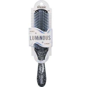 
                  
                    Load image into Gallery viewer, Annie Luminous 9 Row Styling Brush Assorted Colors Brushes Annie Black  
                  
                