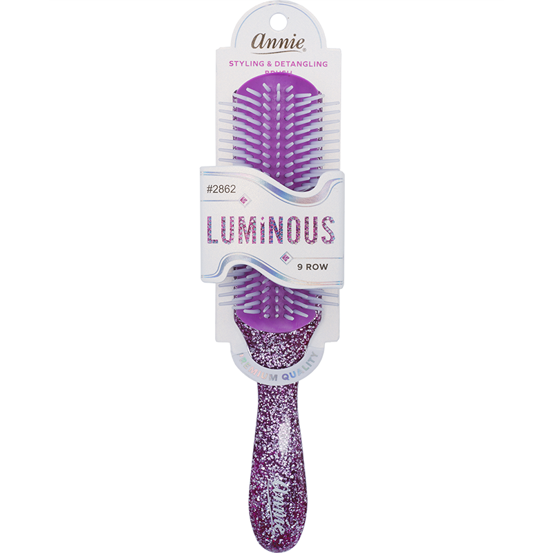 Annie Luminous 9 Row Styling Brush Assorted Colors – Annie ...