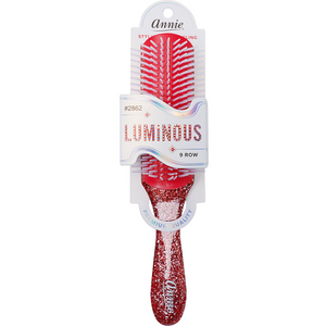 
                  
                    Cargar imagen en el visor de la galería, Annie Luminous 9 Row Styling Brush Assorted Colors Brushes Annie Red  
                  
                