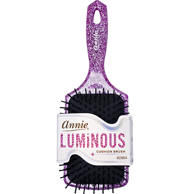 Annie Luminous Paddle Brush Large Assorted Colors Brushes Annie Purple  
