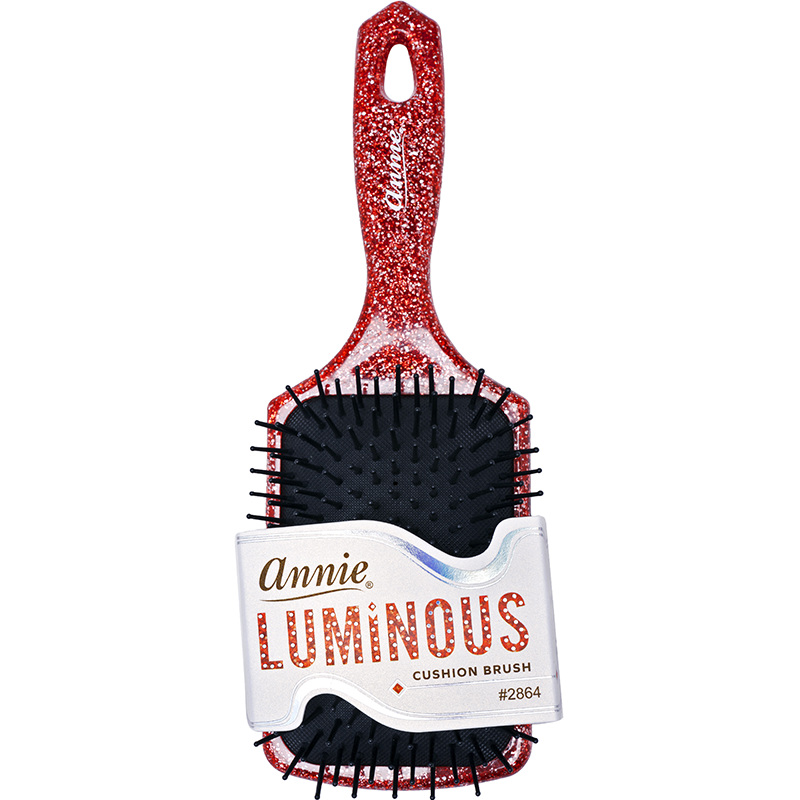 Annie Luminous Paddle Brush Large Assorted Colors Brushes Annie Red  