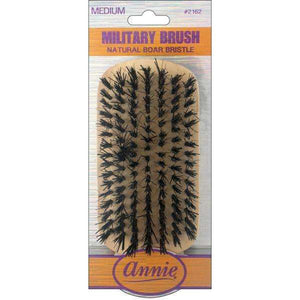 
                  
                    Load image into Gallery viewer, Annie Medium Military Boar Bristle Brush Brushes Annie   
                  
                