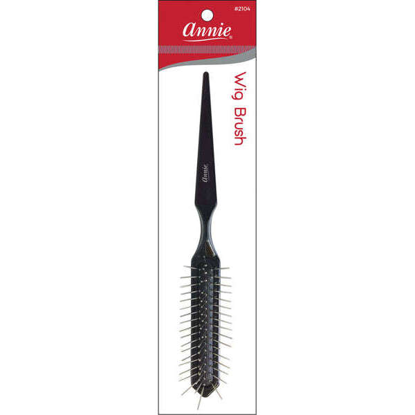 Annie Metal Wire Wig Brush Without Ball Tips Assorted Brushes Annie Black  