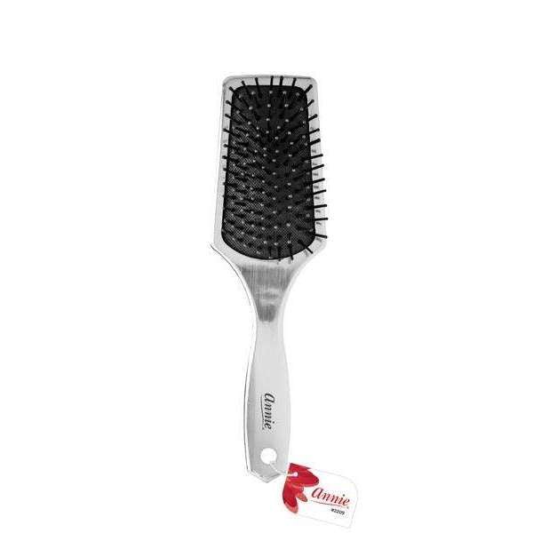 Annie Paddle Brush Small Silver