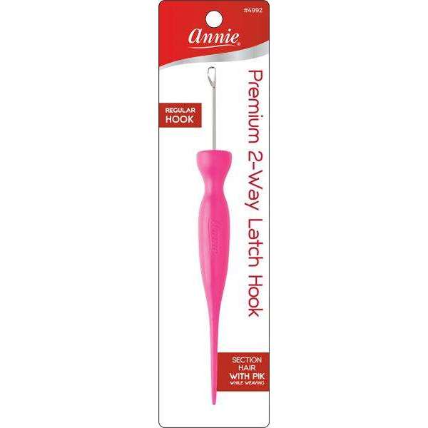 Annie Premium 2-way Latch Hook Regular Pink Hair Coloring Accessories Annie   
