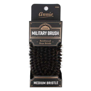 Cepillo militar mediano de cerdas de jabalí Annie Premium