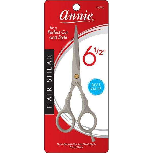 Annie Sand Blasted Stainless Steel Shears 6.5 Inch Grey