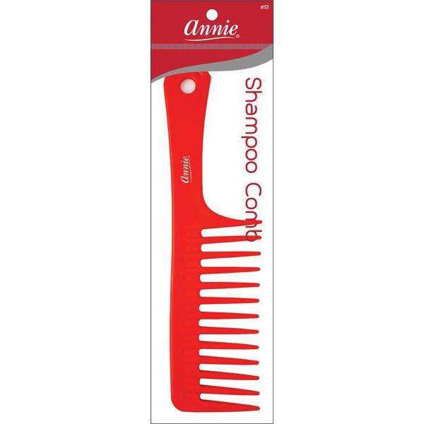 Annie Shampoo Comb Asst Color Combs Annie   