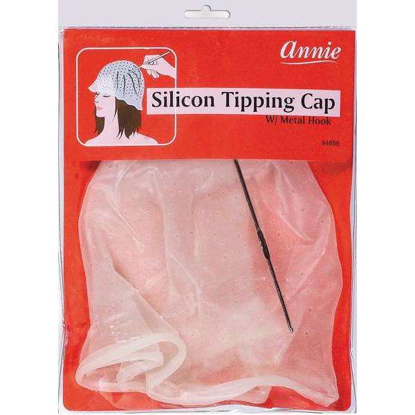 Annie Silicone Tipping Cap with Metal Hook Hair Coloring Accessories Annie   