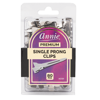 Annie Single Prong Clips 80Ct