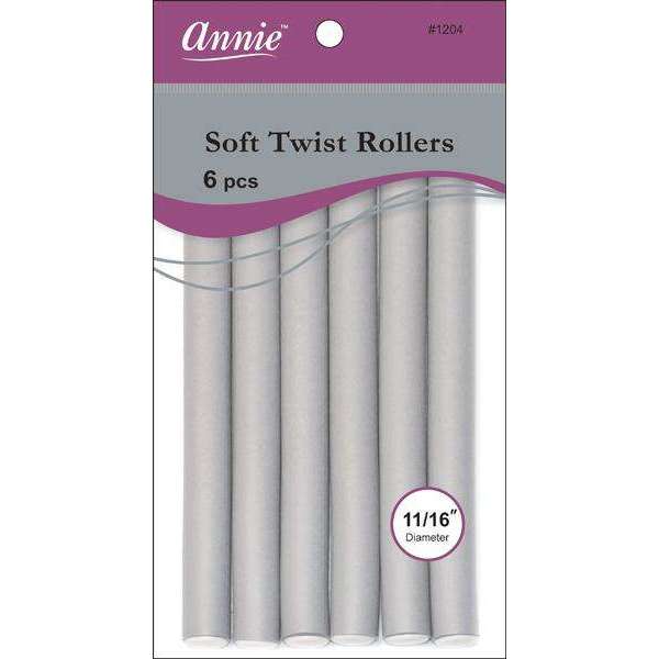 Annie Soft Twist Rollers 11/16