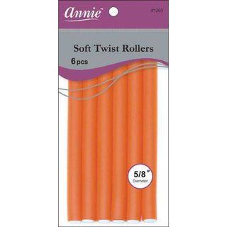 Annie Soft Twist Rollers 5/8