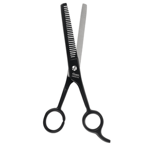 
                  
                    Load image into Gallery viewer, Annie Stainless Steel  Thinning Hair Shears 6.5 Inch Black Hair Shears Annie   
                  
                