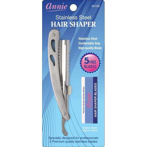 Annie Stainless Steel Hair Shaper Razors & Razor Blades Annie   