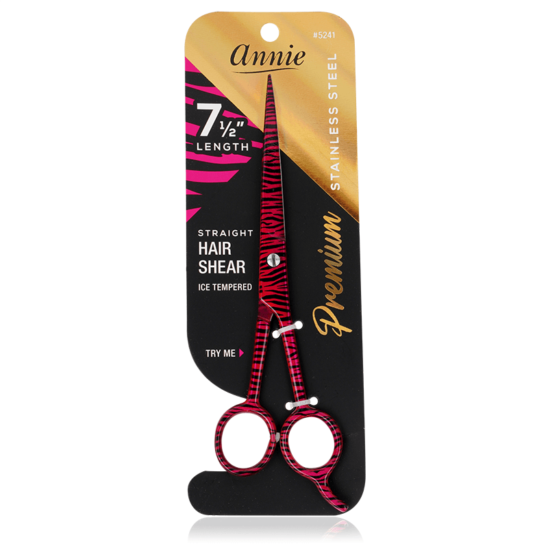 Annie Stainless Steel Straight Hair Shears 7.5 Annie Stainless Steel Straight Hair Shears 7.5